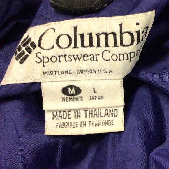 Columbia Bugaboo Blue & Yellow Winter Jacket L - Picture 4 of 5